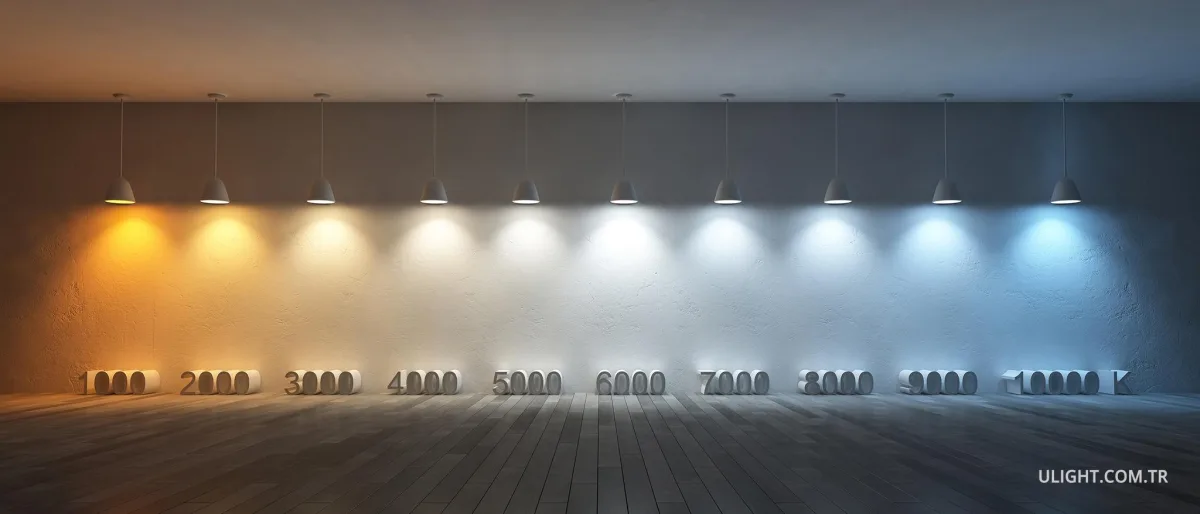 LED Aydınlatmada Işık Rengi Seçimi: Hangi Oda İçin Hangi Kelvin?