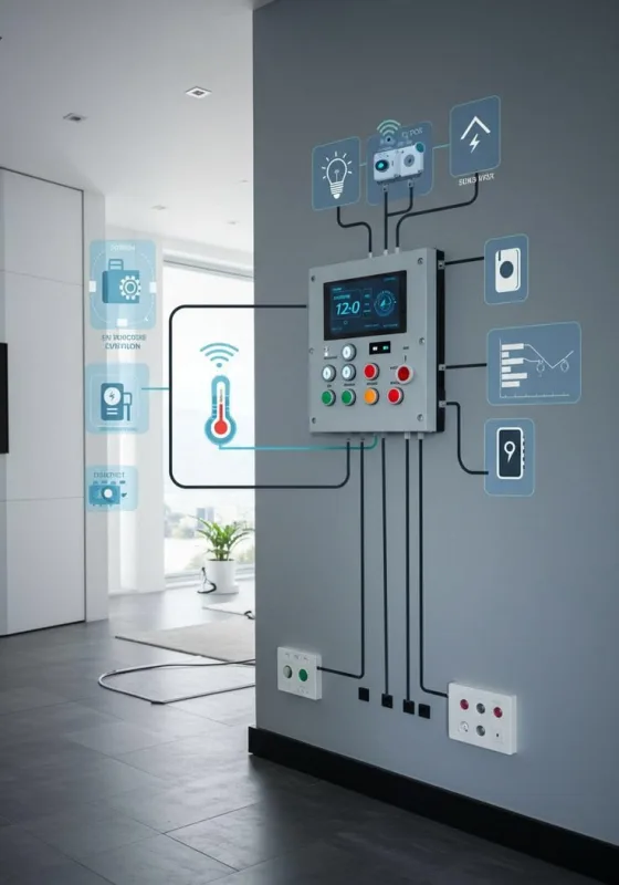 Akıllı Ev Otomasyonu (KNX / DALI) ve Elektrik Tesisatı Mimarisi